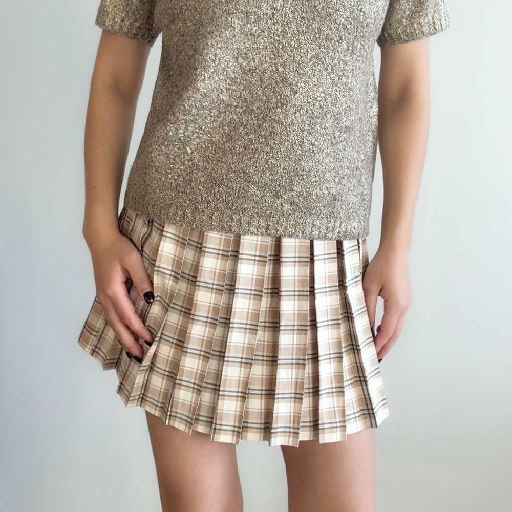 Plaid Skirt